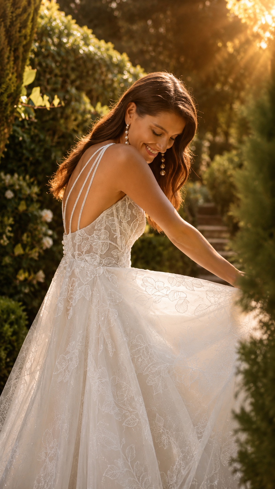 Prueba personalizada de vestido
